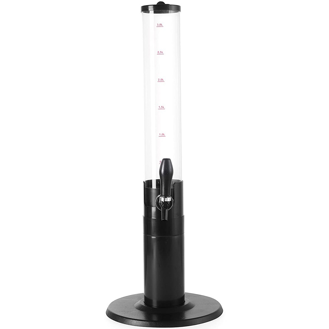 Dozator pentru bere, capacitate 3 lt, Hendi, gradat, 100x(H)815 mm