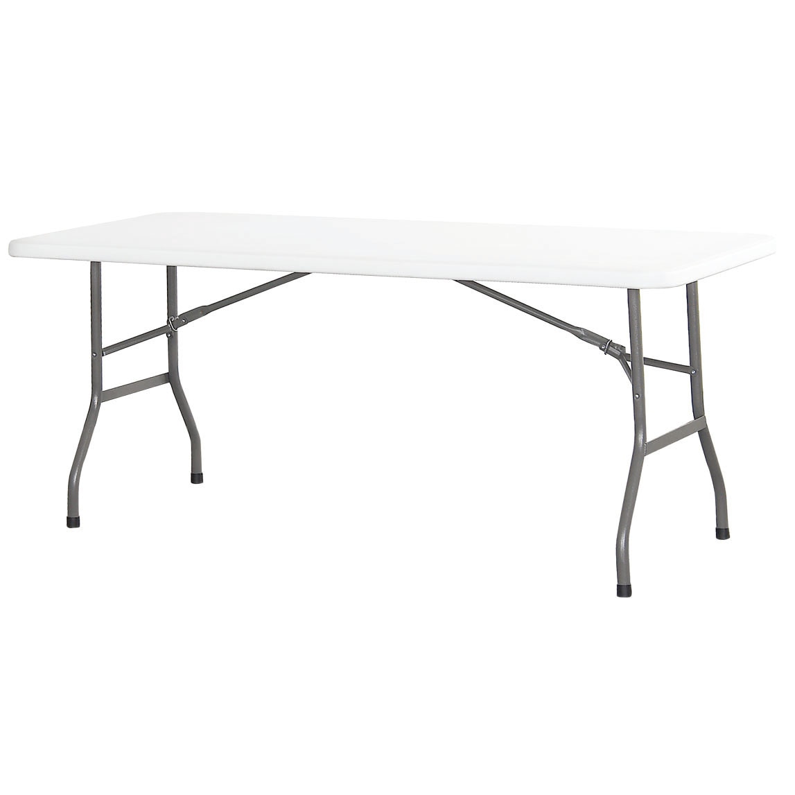 Masa pentru bufet pliabila, HDPE, cadru metalic, 1800x740x(H)740mm Hendi