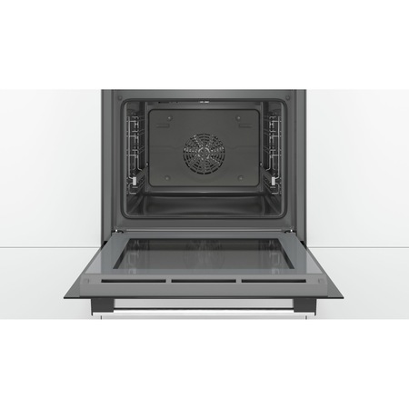 Cuptor incorporabil Bosch HBA534ES0, Electric, Multifunctional, Sistem de autocurătare EcoClean Direct, 71 L, Clasa A, Inox