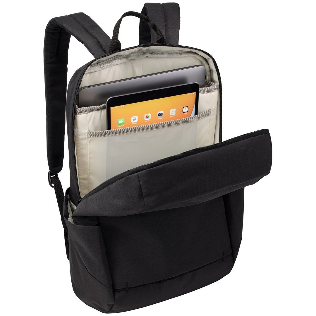 Thule, rucsac din poliester ripstop Lithos, compartiment laptop 15,6"/16", 20 L, negru