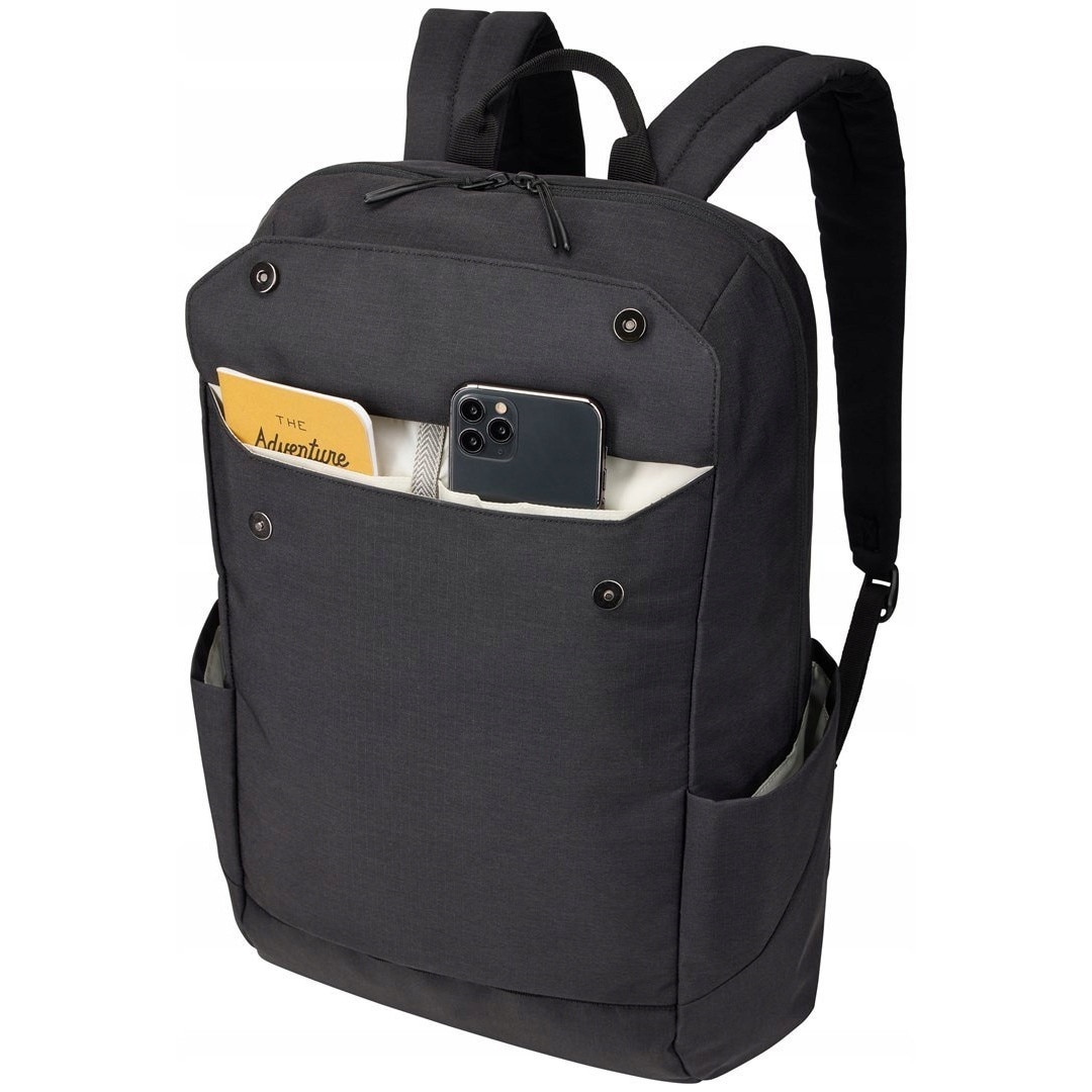 Thule, rucsac din poliester ripstop Lithos, compartiment laptop 15,6"/16", 20 L, negru