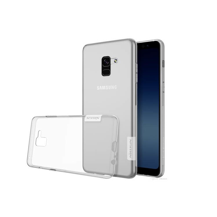 Husa protectie din Silicon, Samsung Galaxy A8 2018, Transparent