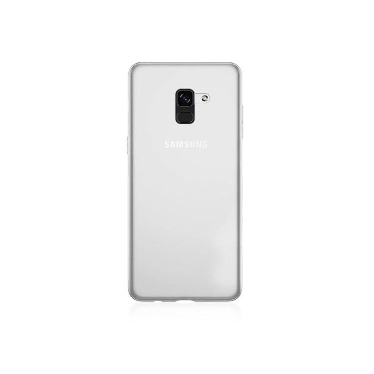 Husa din Silicon, Samsung Galaxy A8 2018, Simpla, Transparent
