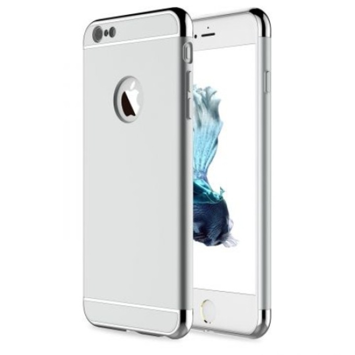 Калъф Apple iPhone 7, MyStyle Elegance Luxury 3in1 Silver