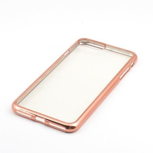 Husa MyStyle TPU placata Rose-Gold pentru Apple iPhone 7