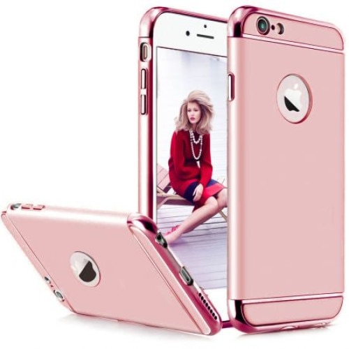 Husa Apple iPhone 6 Plus/6S Plus, MyStyle Elegance Luxury 3in1 Rose-Gold