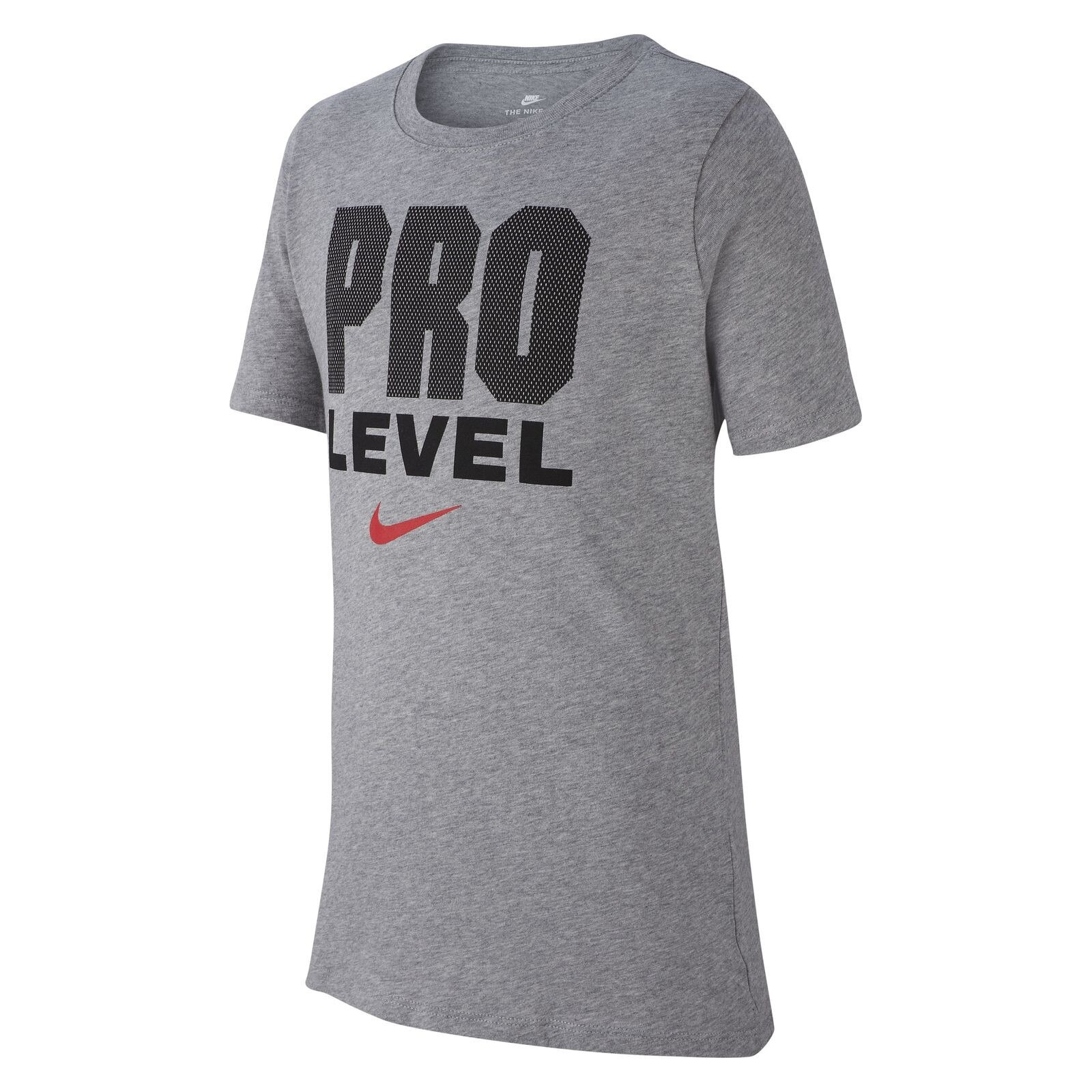 Tricou Nike B Nsw Tee Pro Level AA0855063 Copii Gri XS