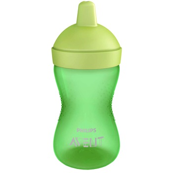 Cana Philips Avent SCF804/03, 300 ml, 18 luni +, Verde Cana Philips Avent SCF804/03, 300 ml, 18 luni +, Verde