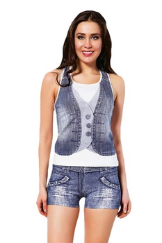 Compleu de vara Polkan 7447 marimea S Compleu de vara Polkan 7447 marimea S