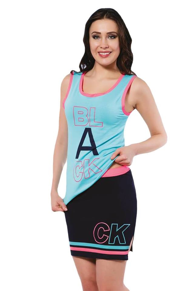 Compleu sport cu fusta Polkan 7470 marimea S