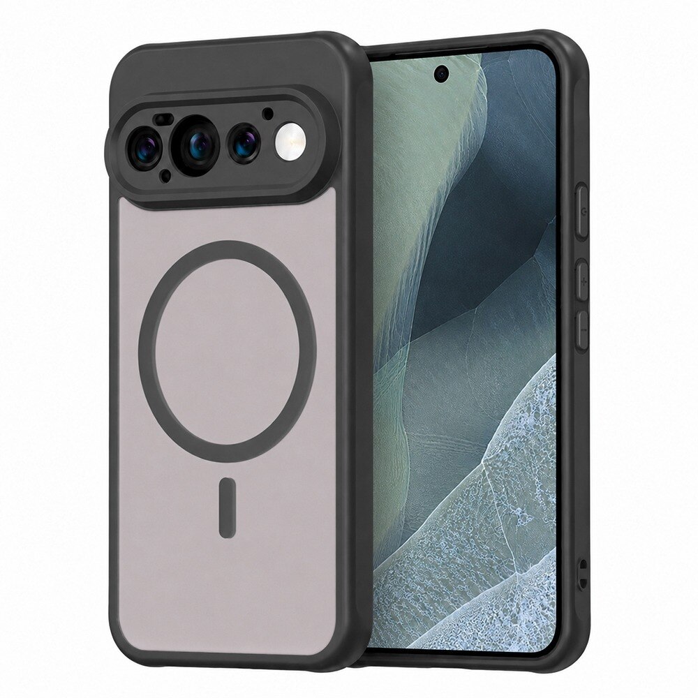 Husa pentru Google Pixel 11 Pro Daden® HaloFrost II, MagSafe, Antisoc, Incarcare wireless, Calitate Premium, Negru