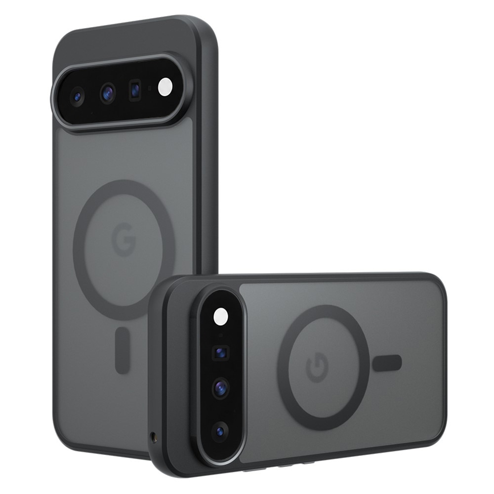 Husa premium pentru Google Pixel 11 / Pixel 11 Pro CareFree Defender, cu MagFit, Design Slim & Protectie Completa, Never-Yellow, anti-amprente - negru mat