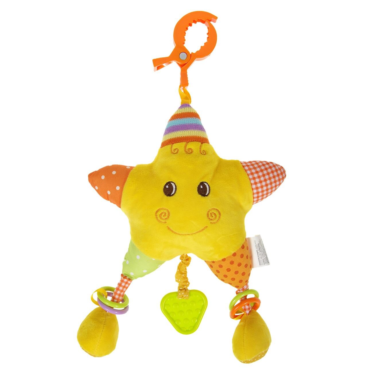 Jucarie de plus muzicala Soda Toys Steluta Fermecata pentru carucioare si patut