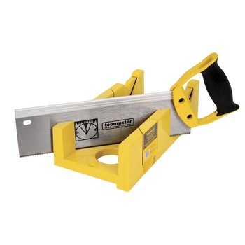 Fierastrau pentru taiere la unghi cu suport plastic 12” 300mm, Topmaster 371722 Fierastrau pentru taiere la unghi cu suport plastic 12” 300mm, Topmaster 371722