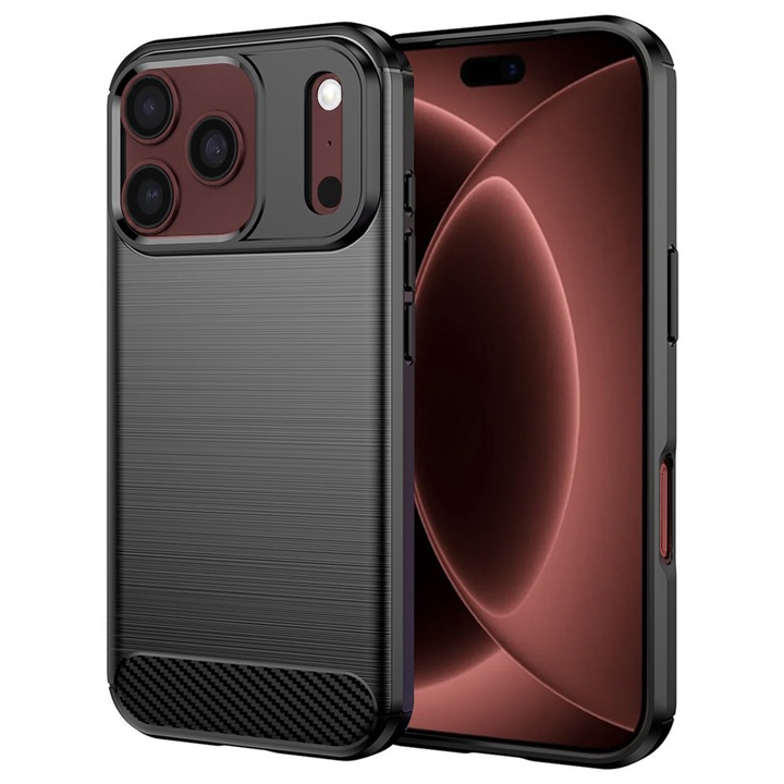Asteroid GSM - Carbon Silicone - iPhone 18 Pro Max / iPhone 17 Pro Max - Black