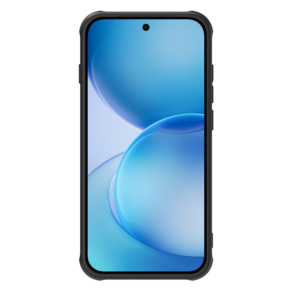 Husa pentru Oppo Reno 16 Pro 5G cu protectie pentru lentile si MagFit EasyCharge, Ghost Series Anti-ingalbenire, frosted - negru