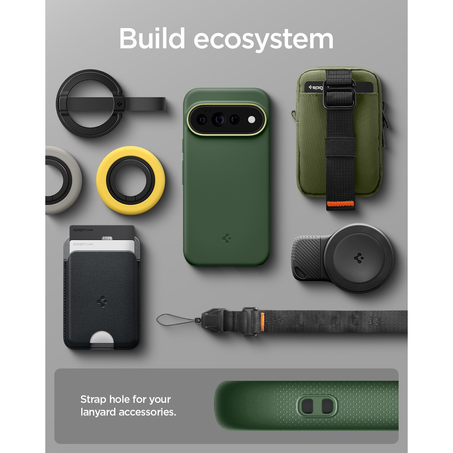 Carcasa Spigen Nano Pop cu MagSafe compatibila cu Google Pixel 11 Pro XL, Verde