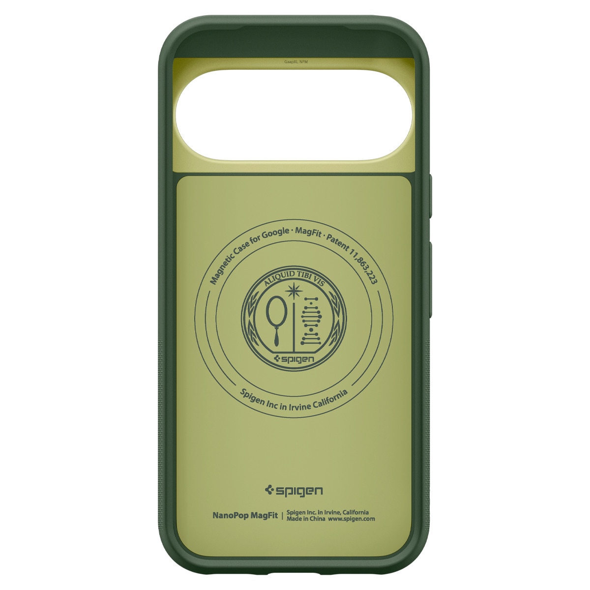 Carcasa Spigen Nano Pop cu MagSafe compatibila cu Google Pixel 11 Pro XL, Verde