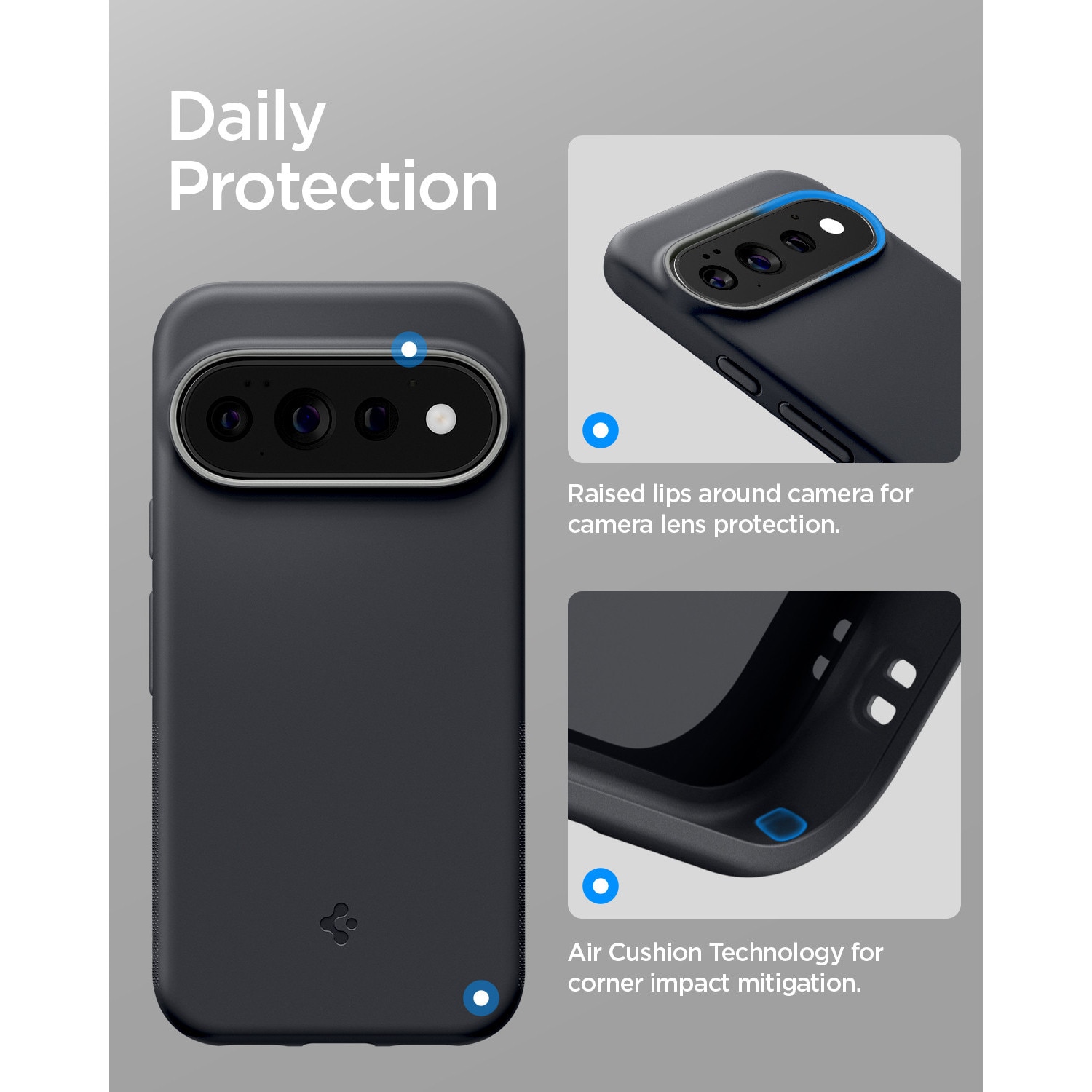 Spigen - Caseology Nano Pop MagSafe (ACS11435) - Google Pixel 11 Pro - Black Sesame
