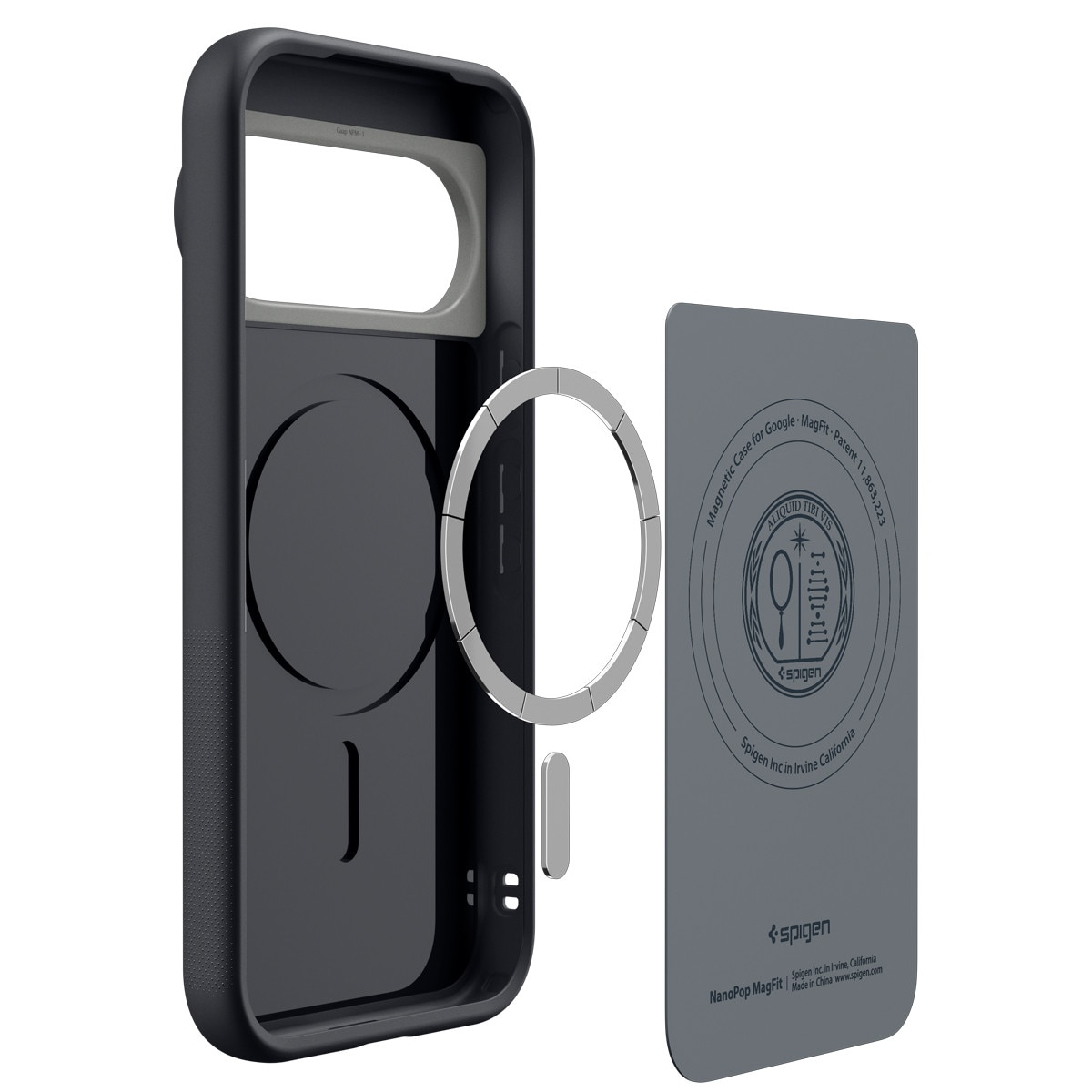 Spigen - Caseology Nano Pop MagSafe (ACS11435) - Google Pixel 11 Pro - Black Sesame