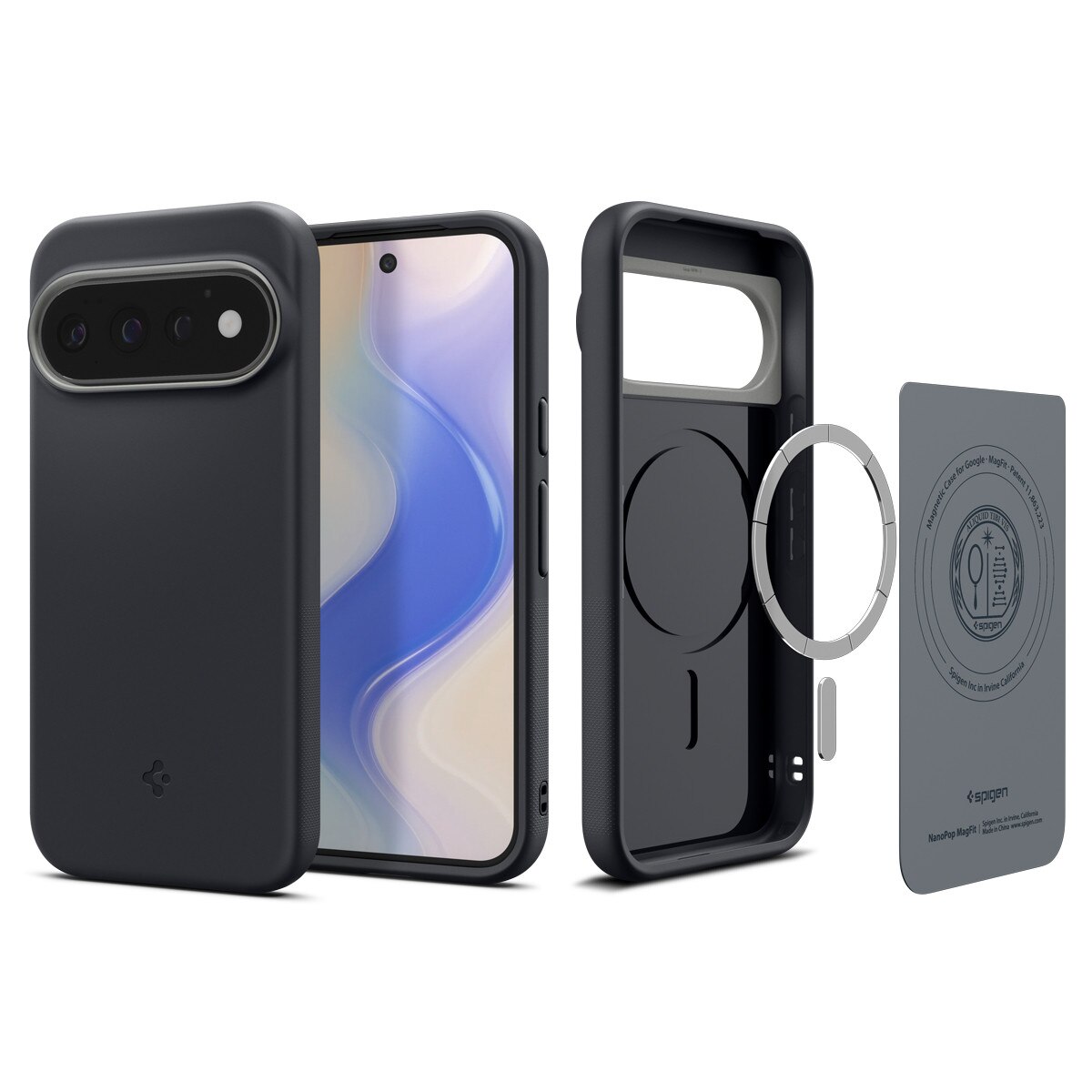 Spigen - Caseology Nano Pop MagSafe (ACS11435) - Google Pixel 11 Pro - Black Sesame