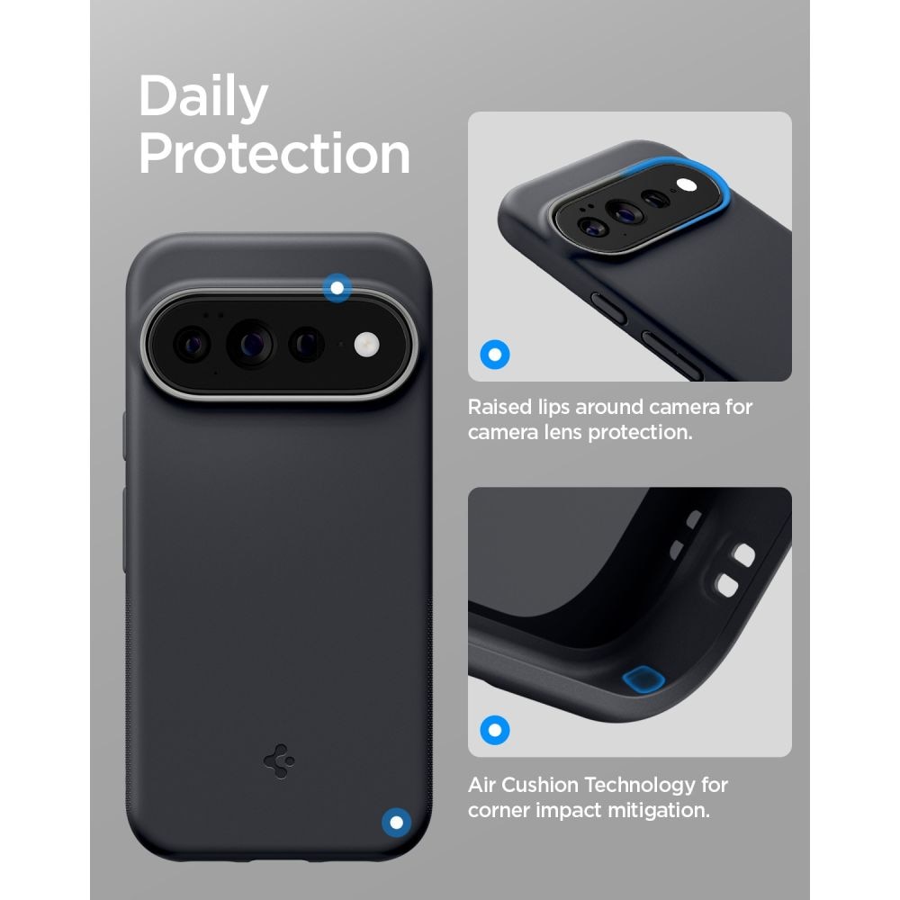 Carcasa Spigen Nano Pop cu MagSafe compatibila cu Google Pixel 11 Pro XL, Negru