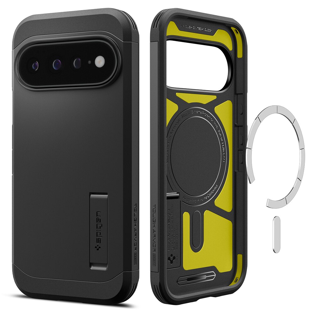 Carcasa Spigen Tough Armor cu MagSafe compatibila cu Google Pixel 11 Pro XL, Negru