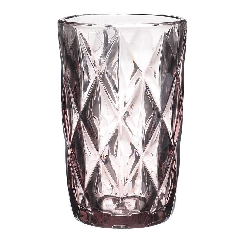 Set 6 pahare Honey, sticla, mov, 310 ml