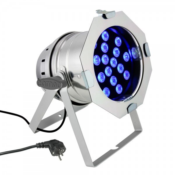 Led PAR CAMEO 64 CAN 18 X 3 W Silver