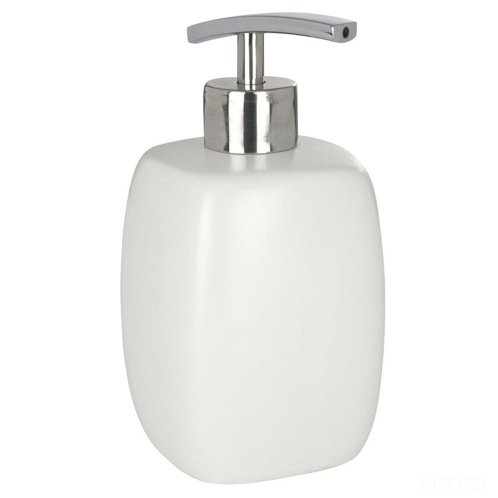 Dispenser pentru sapun Wenko, 410 ml, Alb