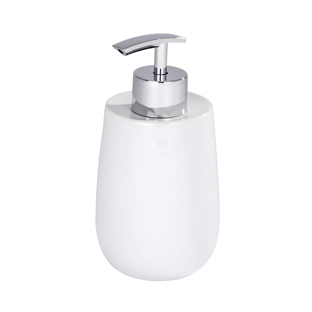 Dispenser de sapun Wenko, 290 ml, Alb