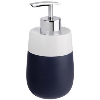 Dispenser pentru sapun lichid, Wenko Malta, Albastru Dispenser pentru sapun lichid, Wenko Malta, Albastru