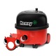 Aspirator profesional pentru praf Numatic Henry HVR200, Cu Sac HEPA 9l, 620W, Rosu/Negru