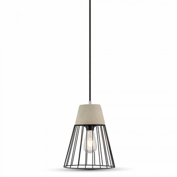 Corp suspendat beton si plasa de fier diametru 250mm Corp suspendat beton si plasa de fier diametru 250mm