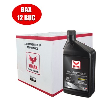 Pachet 12 buc ulei pentru cutie de viteza automata Triax Multi Purpose Dexron III, 946 ml Pachet 12 buc ulei pentru cutie de viteza automata Triax Multi Purpose Dexron III, 946 ml