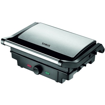 Gratar electric Samus GTS-1500X, Putere 1500 W, Negru/Inox Gratar electric Samus GTS-1500X, Putere 1500 W, Negru/Inox