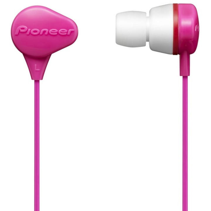 Pioneer SE-CL331-P vízálló fülhallgató, rózsaszín