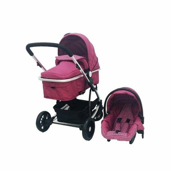 Carucior nou nascuti 3 in 1 Baby Care™ PRO YK , Cadru Aluminiu, Landou, Scoica auto, Spatar reglabil 3 trepte, Fucsia Carucior nou nascuti 3 in 1 Baby Care™ PRO YK , Cadru Aluminiu, Landou, Scoica auto, Spatar reglabil 3 trepte, Fucsia
