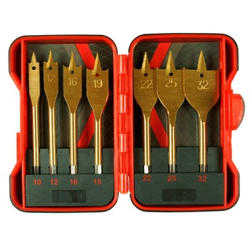 Set 7 piese burghie lemn 10-32mm , Raider Set 7 piese burghie lemn 10-32mm , Raider