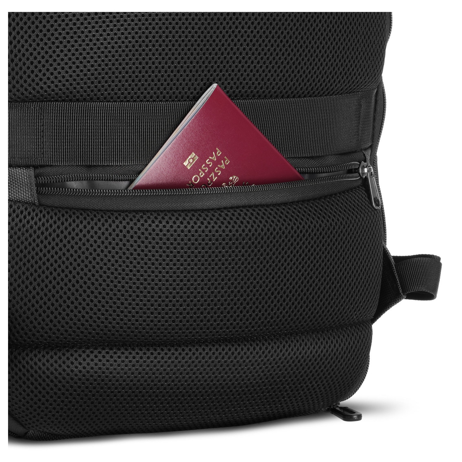 NILS, rucsac pentru laptop din nylon 1680D cu capacitate 19 l, compartiment extensibil +9 cm, buzunar antifurt, curea de fixare pe valiza, model NC4504, gri, 44×29×15 cm