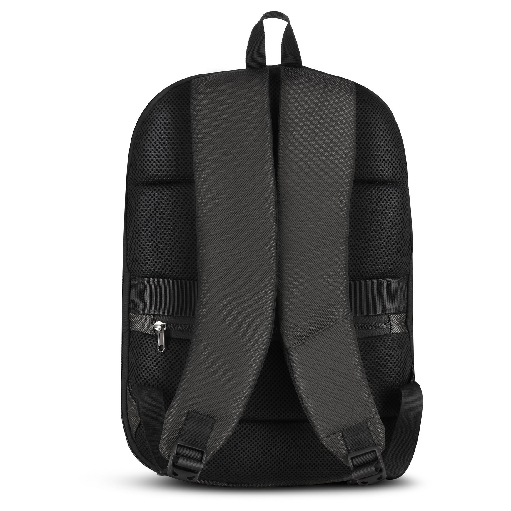 NILS, rucsac pentru laptop din nylon 1680D cu capacitate 19 l, compartiment extensibil +9 cm, buzunar antifurt, curea de fixare pe valiza, model NC4504, gri, 44×29×15 cm