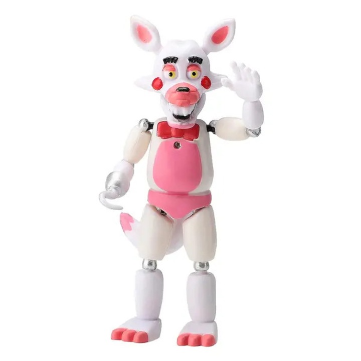 Figurina de colectie Five Nights at Freddy's Nightmare, fosforescenta, alb/roz, model K0438-cj260819-4482