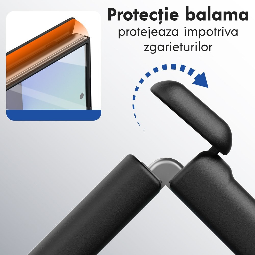 Husa pentru Samsung Galaxy Z Fold 8 Ultra, DaDen MagThin, Protectie completa 360°, Protectie ecran, MagSafe, Incarcare wireless, Protectie balama, Negru