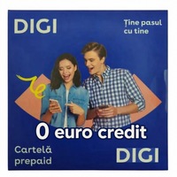 Cartela Digi cu 0 euro credit