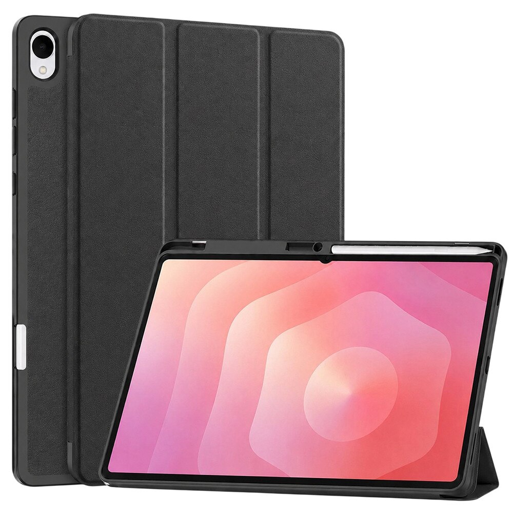 Husa pentru Samsung Galaxy Tab S12 Plus - Techsuit Flex Trifold - Black
