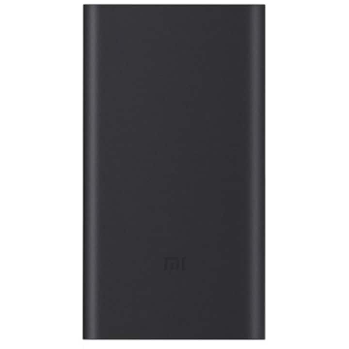 Acumulator extern Xiaomi Mi Power Bank 2, 10000 mAh, Black