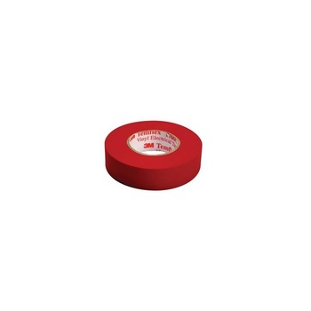 Banda izolatoare Temflex 1500 rosie 3M™ 19mmX20m Banda izolatoare Temflex 1500 rosie 3M™ 19mmX20m