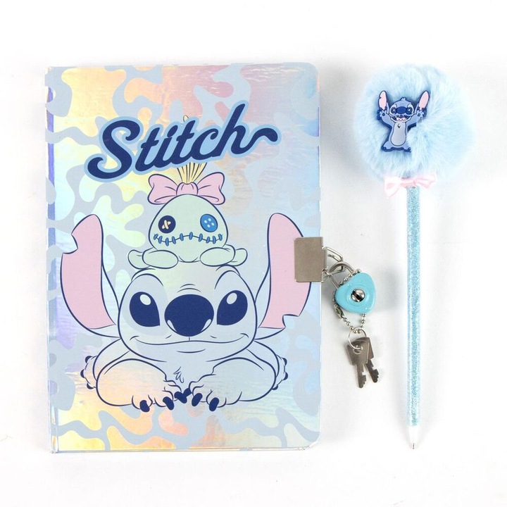 Дневник Disney Stitch + химикалка