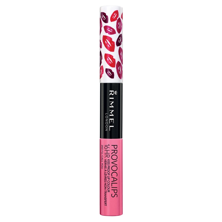 Течно червило Rimmel London Provocalips, 200 I'll Call You, 7 мл