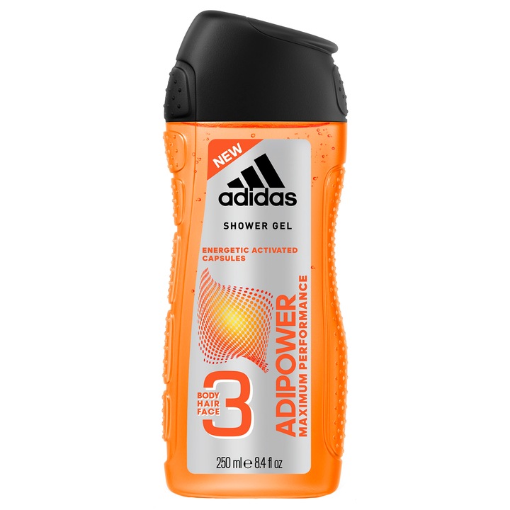 Adidas Adipower férfi tusfürdő, 250 ml